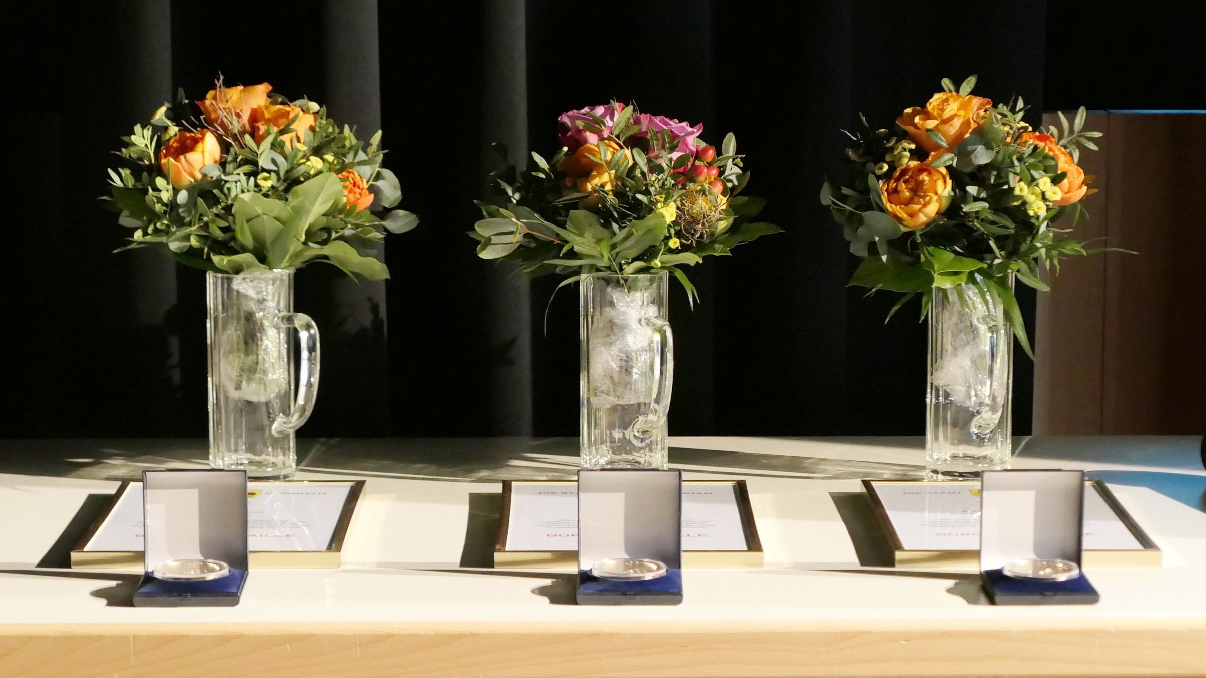 Vorderseite der Bürgermedaille