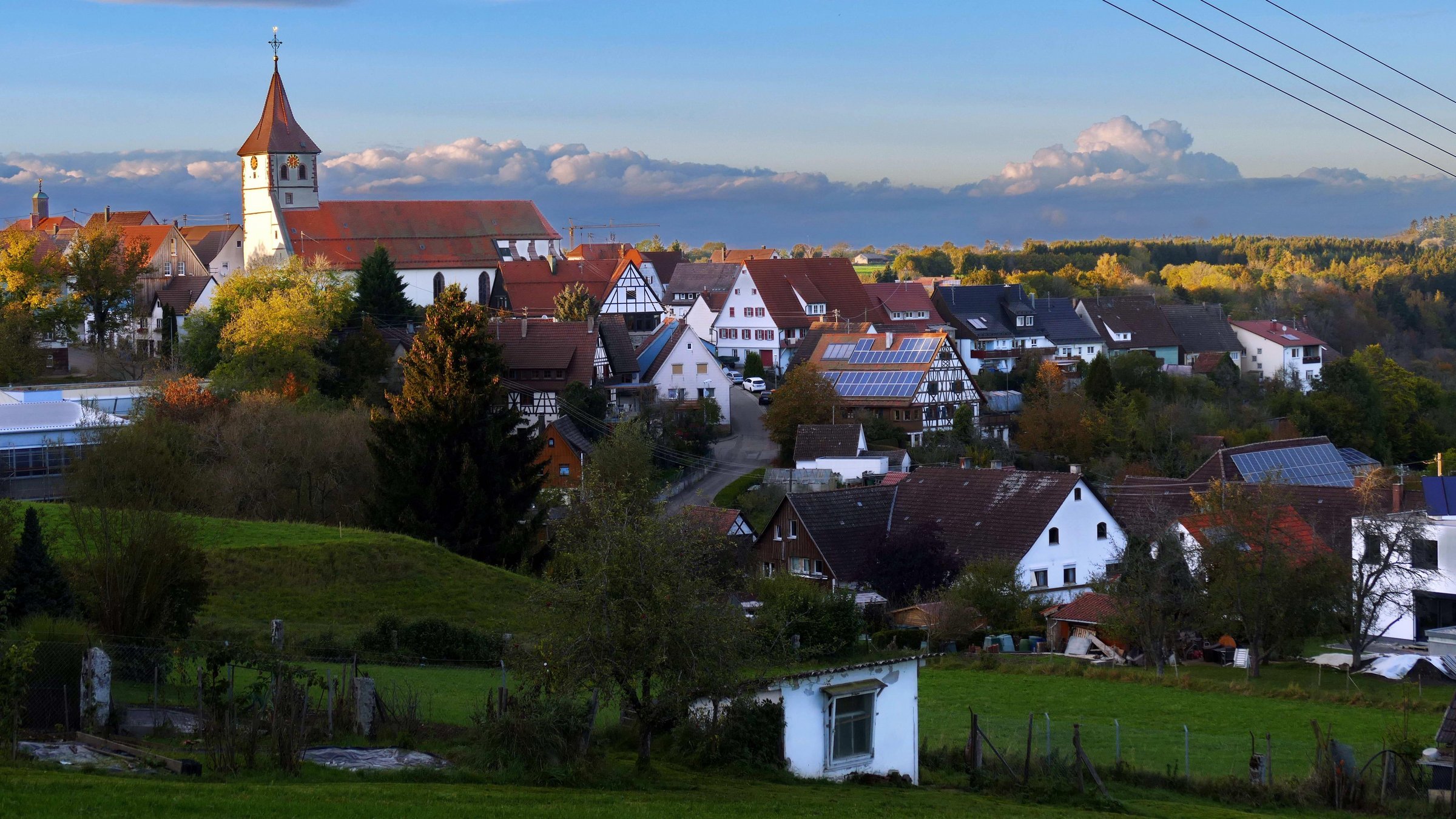 Blick auf Dornhan